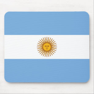 Argentina National Flag Mouse Mat