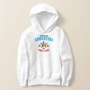 Argentina National Pride Edition Kids Hoodie