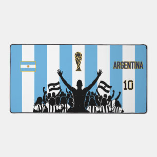 Argentina National Team Desk Mat - Soccer Fan