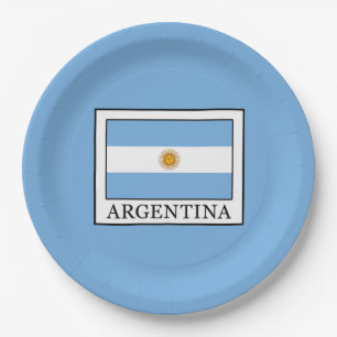 Argentina Paper Plate