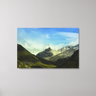 Argentina Parque Naciolnal Los Glaciares Canvas Print