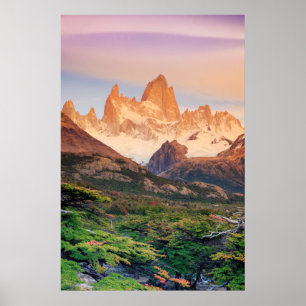 Argentina, Patagonia, Los Glaciares National Park Poster
