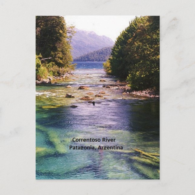 Argentina, Patagonia picturesque photograph Postcard (Front)