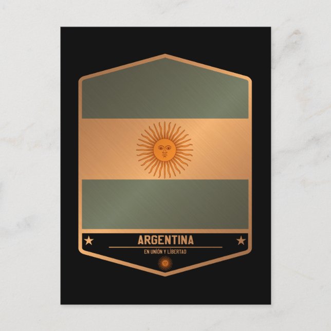 Argentina Postcard (Front)