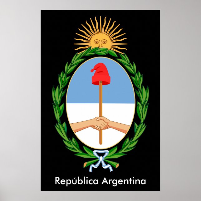 Argentina Republica - Emblem Poster (Front)