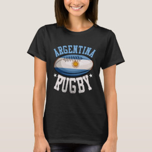 Argentina Rugby Sports Player  Argentine Fan T-Shirt