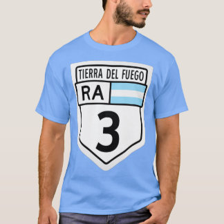 Argentina Ruta 3 Highway Sign T-Shirt