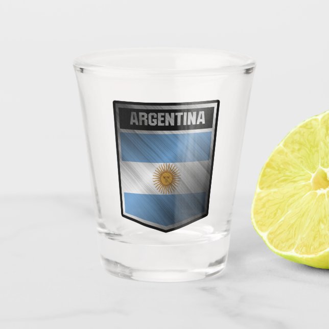 Argentina Shot Glass (Front)