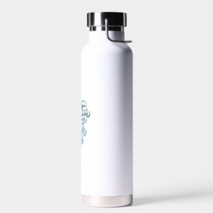 Argentina Soccer 2026 Soccer Bold Country Typograp Water Bottle