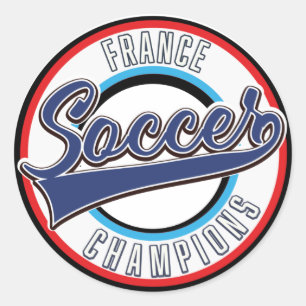 Argentina Soccer Champions Classic Round Sticker