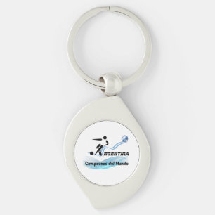 Argentina Soccer Champions Key Ring