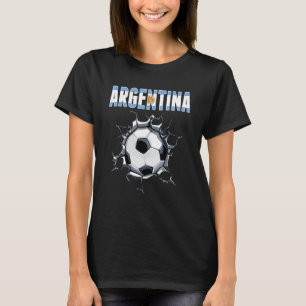 Argentina Soccer Fans - Argentinian Football In Cr T-Shirt