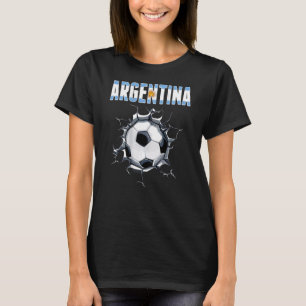 Argentina Soccer Fans - Argentinian Football In Cr T-Shirt