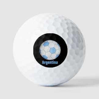 Argentina soccer  golf balls