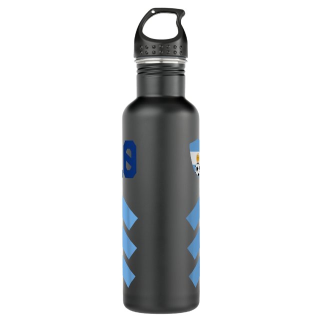 Argentina Soccer Jersey Argentina Football Argenti 710 Ml Water Bottle (Front)