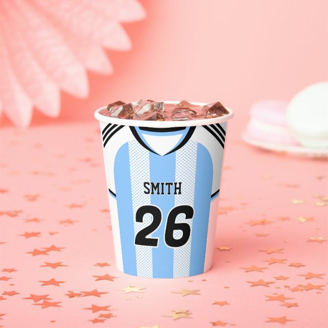 Argentina Soccer Jersey Custom Name Number Cup (Insitu)