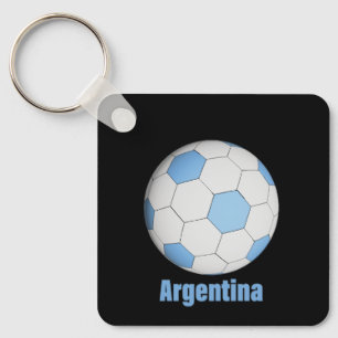 Argentina soccer key ring