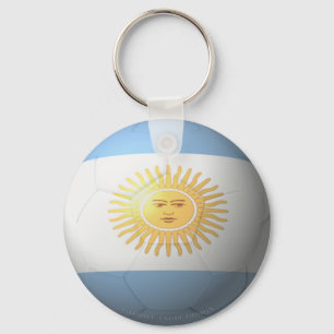Argentina Soccer Key Ring