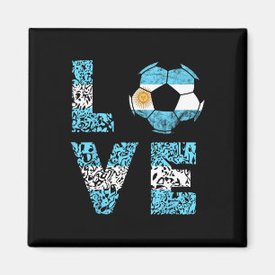 Argentina Soccer Team Argentina Love Ll Argentinia Magnet