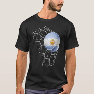 Argentina Soccer Team Fan Argentine Flag Patriotic T-Shirt