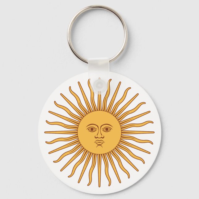Argentina Sol de Mayo Key Ring (Front)