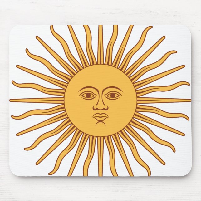 Argentina Sol de Mayo Mouse Mat (Front)