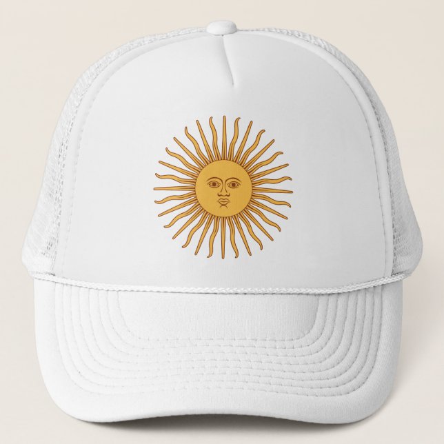 Argentina Sol de Mayo Trucker Hat (Front)