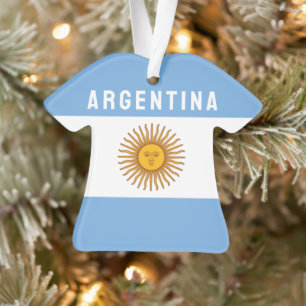 Argentina South America Flag Buenos Aires Ornament