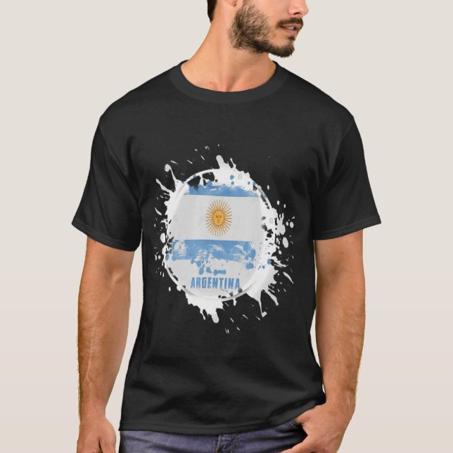 Argentina Splash T-Shirt (Front)