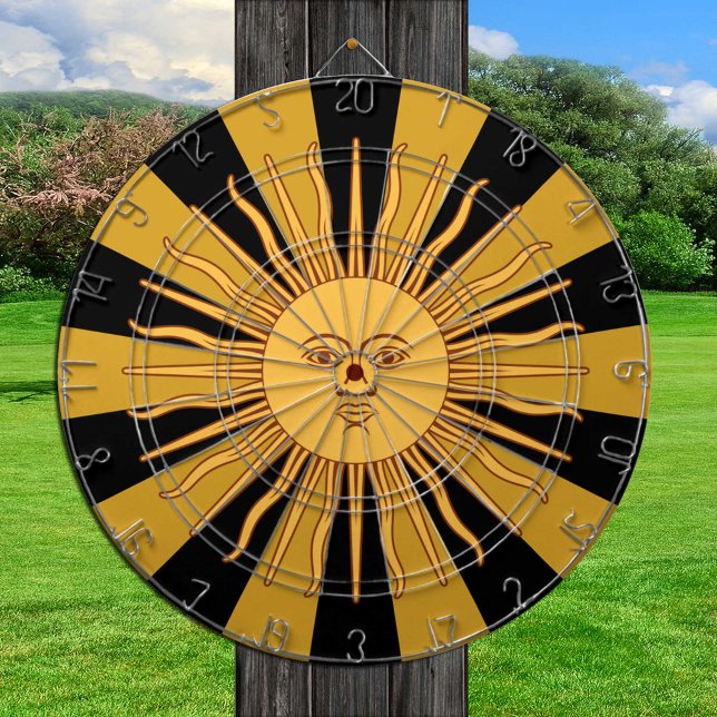 Argentina Sun Dartboard & Flag darts / game board (Creator Uploaded)