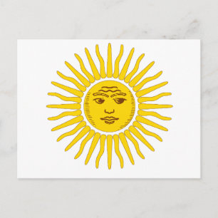 Argentina Sun Postcard