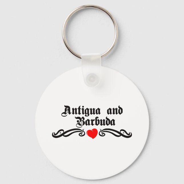 Argentina Tattoo Style Key Ring (Front)