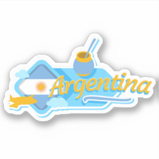 Argentina Travel Vinyl Sticker
