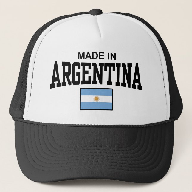 Argentina Trucker Hat (Front)