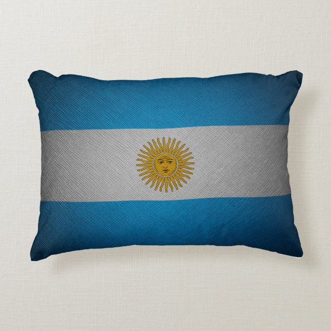 Argentina wall flag decorative cushion (Front)