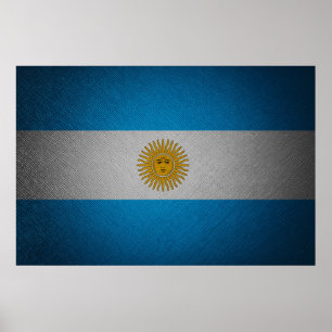 Argentina wall flag poster