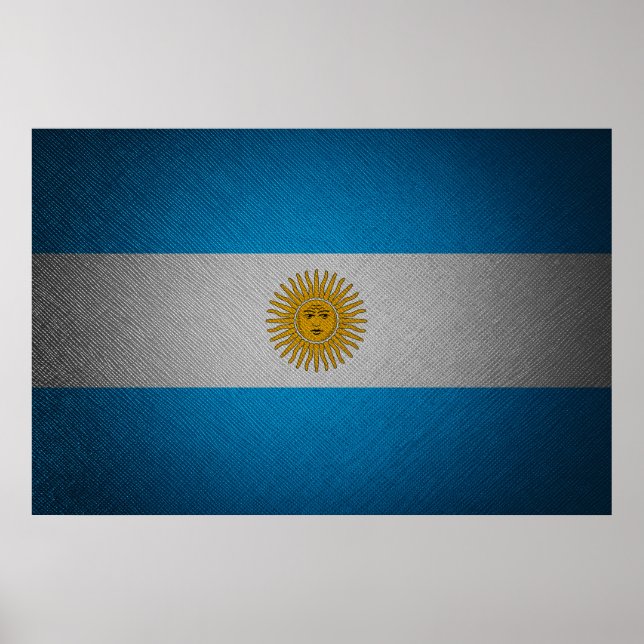 Argentina wall flag poster (Front)