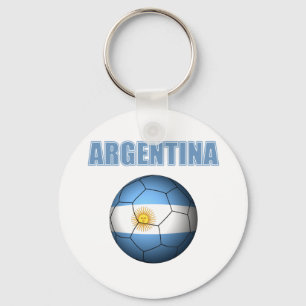 Argentina World Cup t-Shirt Key Ring