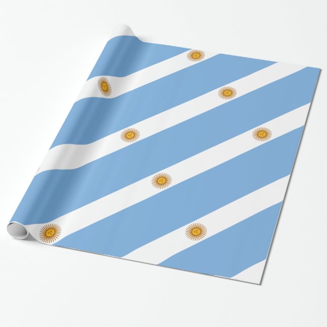 Argentina Wrapping Paper (Unrolled)