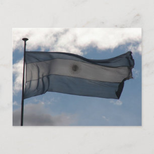 Argentina's Flag Postcard