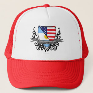 Argentine-American Shield Flag Trucker Hat
