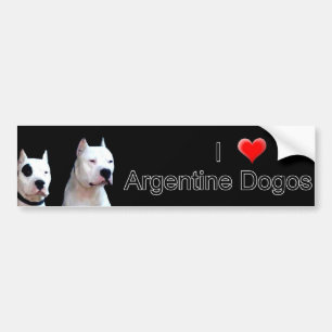 Argentine Dogo Bumper sticker