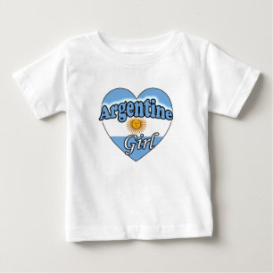 Argentine Girl Baby T-Shirt