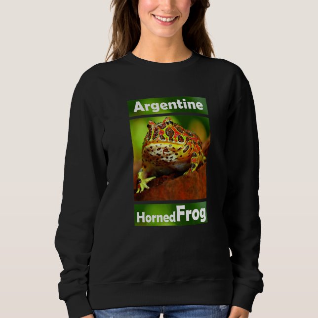 Argentine Horned Frog Sweatshirt (Front)