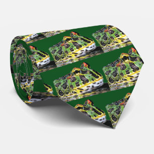 Argentine horned frog tie