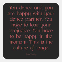 Argentine Tango Culture of Tango Quote