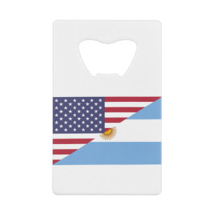 Argentine United States Flag