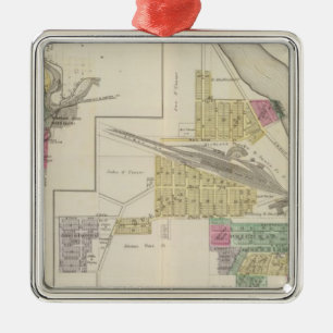 Argentine, Wyandotte County, Edwardsville, Kansas Metal Tree Decoration