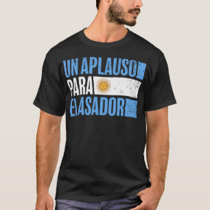 Argentinian Asador Argentinian Flag Parrilla Grill T-Shirt