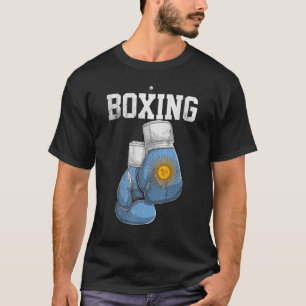 Argentinian Boxing Gloves Boxer Boxing  Argentina  T-Shirt